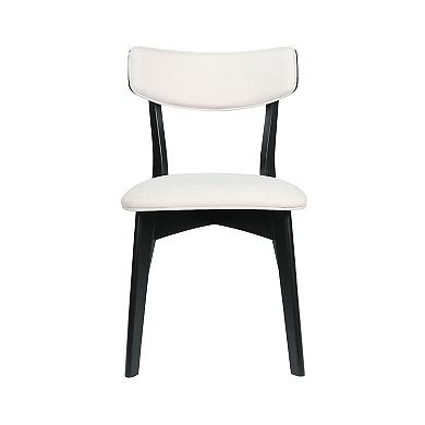 Christopher Knight Home Chazz Mid-Century Upholstered Dining Chairs (Set of 2)