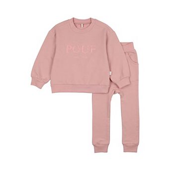 Pouf Sweatsuit - Baby Girls