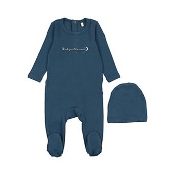 Shoot for the Moon Footie - Baby Boys