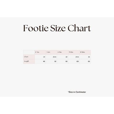 Shoot for the Moon Footie - Baby Boys