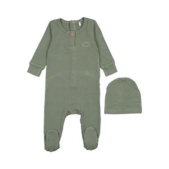 Henley Footie - Baby Neutral