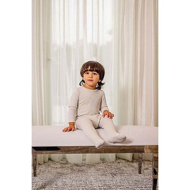 Vintage Bear Footie - Baby Boys