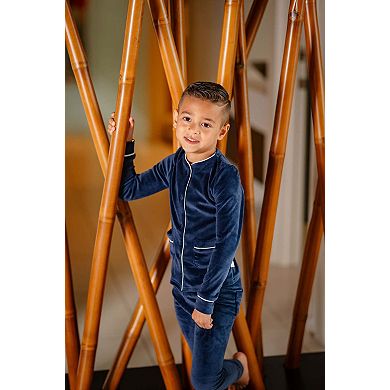 Velour PJ - Baby Boys