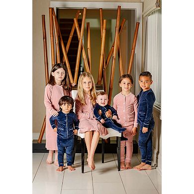 Velour PJ - Baby Boys