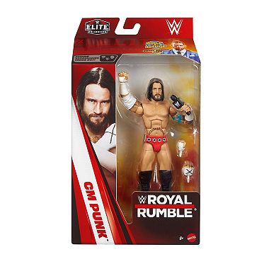 WWE Elite Collection CM Punk Action Figure 2-pc. Royal Rumble Collectible