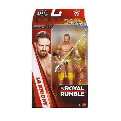 WWE Elite Collection LA Knight Action Figure with Accessories