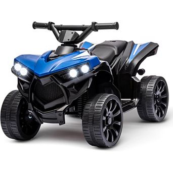 6V Kids Electric ATV, 4-Wheeler Ride-On Toy with Treaded Tires, 1.8MPH Max