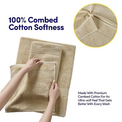 Sweet Home 8-pc. Cotton Bath Towel Set