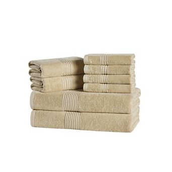 Sweet Home 8 pc Cotton Bath Towel Set