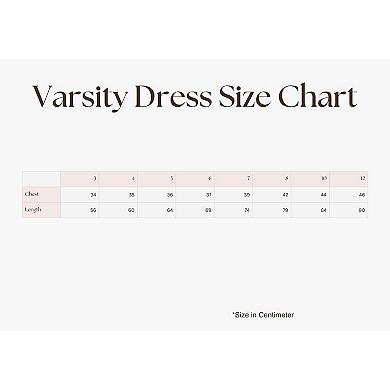 Varsity Dress - Little Girls
