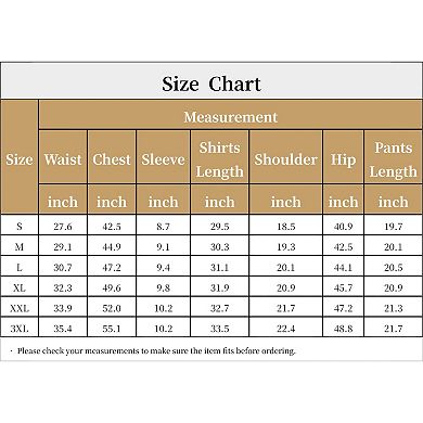 Men's 2 Pieces Sets Beach Short Sleeve Shirt & Shorts Striped Textured Outfits