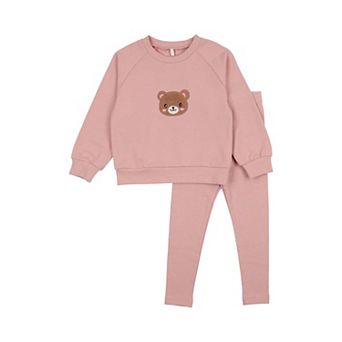 Bear Sweatsuit - Baby Girls