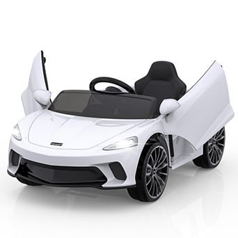 12V Licensed McLaren Kids Ride On Car, Electric Sports Car w/Remote,2 Speeds,Sound,LED Headlights