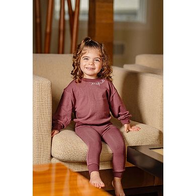 POUF Embroidered Set - Baby Girls