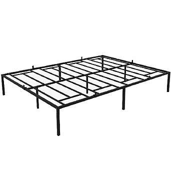 Metal Platform Bed Frame, Heavy Duty Steel Slats, Noise Free, No Box Spring Needed