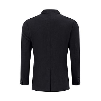Men's Blazer One Button Business Suit Jackets Stylish Daily Suits