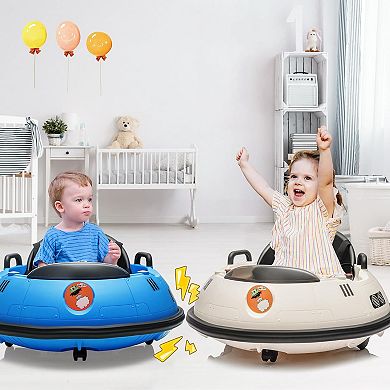 12V Baby Bumper Car with Parent Remote Control - Electric Ride on Car for Toddlers