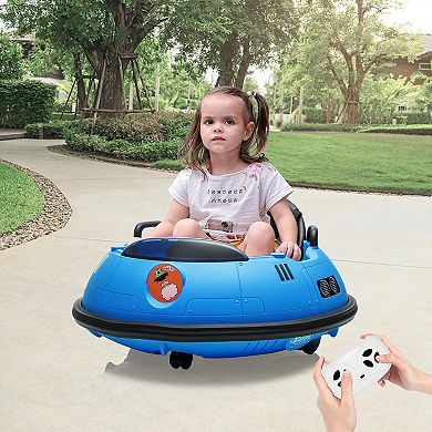 12V Baby Bumper Car with Parent Remote Control - Electric Ride on Car for Toddlers