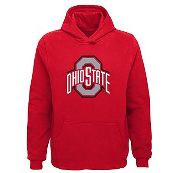 Kids Ohio State Buckeyes Logo Fleece Hoodie