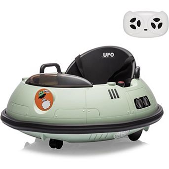 12V Baby Bumper Car with Parent Remote Control - Electric Ride on Car for Toddlers