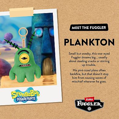 Fuggler 5-Inch Sheldon Plankton Keyring by ZURU
