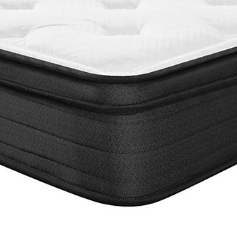 Hybrid Mattress 12 Inch Gel Memory Foam Pocket Spring, Medium Firm for Pressure Relief