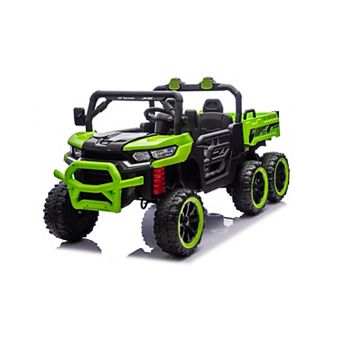 Whisen 24V 2-SeaterKids Electric Ride-On Dump Truck with Remote Control