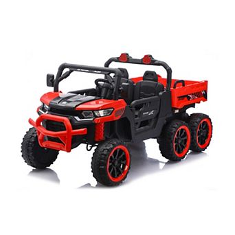 Whisen 24V 2-SeaterKids Electric Ride-On Dump Truck with Remote Control