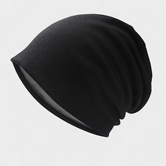 Women's Lightweight Knit Slouch Beanie with Soft Textured Design