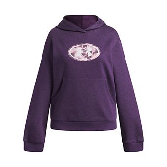 Girls 7-16 Under Armour Big Logo Print Fill Graphic Hoodie
