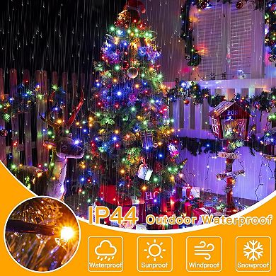 Ollny 400 LED 8.2ft*16 strings Multicolor Christmas Tree Lights