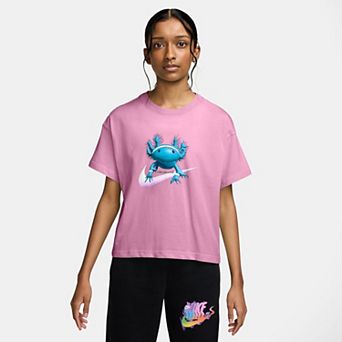 Girls 7-16 Nike Boxy T-Shirt with Graphic Design