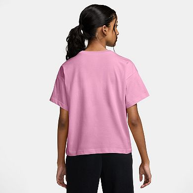 Girls 7-16 Nike Boxy T-Shirt with Graphic Design