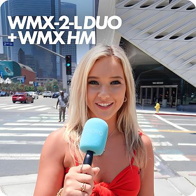 Movo WMX-2-L-Duo Dual Wireless Lavalier Microphone for iPhone/Lightning Devices