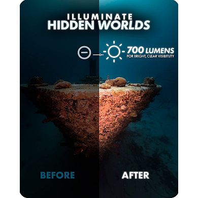 Movo DiveRig1 XL Diving Rig Bundle with Waterproof LED Lights for GoPro HERO