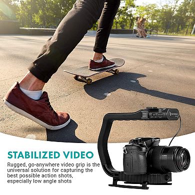 Movo MicRig-W1 Wireless Microphone Filmmaker Handle