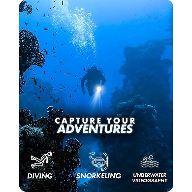 Movo DiveRig4 Diving Rig Bundle with Waterproof LED Light