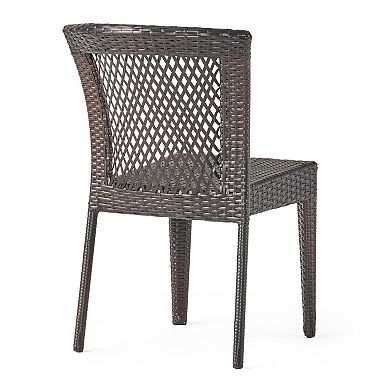 Dusk Outdoor Wicker Chair Set by Christopher Knight Home