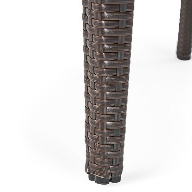 Dusk Outdoor Wicker Chair Set by Christopher Knight Home