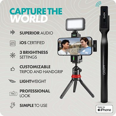Movo iVlogger Wireless Vlogging Kit for iPhone
