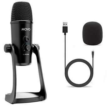 Movo UM700 Desktop Studio USB Microphone for Computers