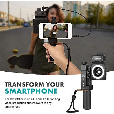 Movo SmartCine W2 - Wireless Smartphone Video Kit for iPhone/Android