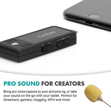 Movo WMX-1-UH USB-C Wireless Headset Microphone