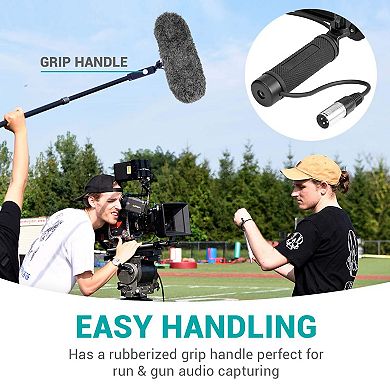 Movo BWS1000 Blimp Wind & Vibration Protection System for Shotgun Microphones