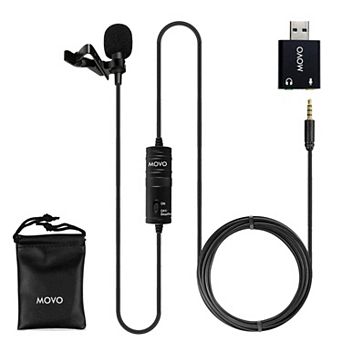 Movo Universal USB Computer Microphone for Computers