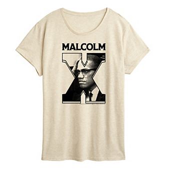 Women's Malcolm X Fill Graphic Tee