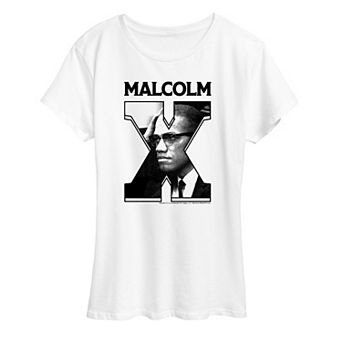 Women's Malcolm X Fill Graphic Tee