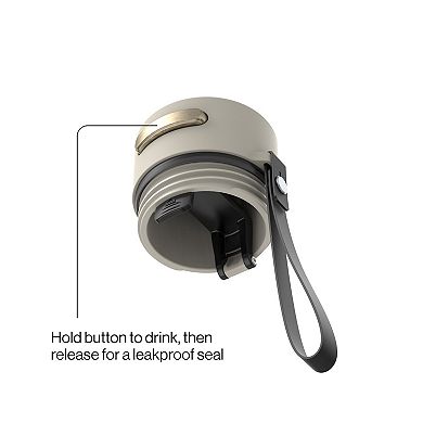 Contigo AutoSeal® 16-oz. Leakproof Water Bottle with Carrying Strap