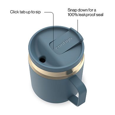Contigo SnapSeal™ 14-oz. Leakproof Stainless Steel Water Bottle