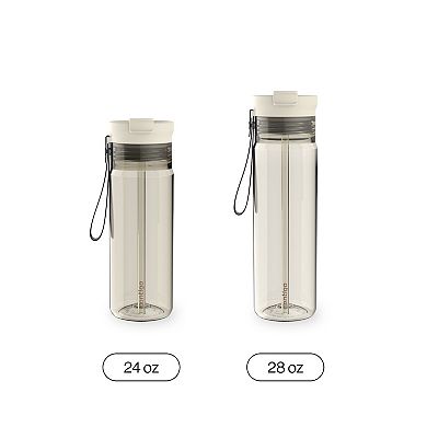 Contigo DualSip 24-oz. Leakproof Water Bottle with Carrying Strap & 2-Way Lid